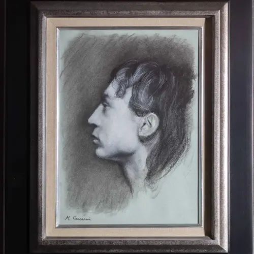 Drawing of a Young Man